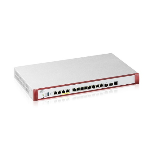 Firewall Zxyel Usgflex Security Gateway 100H VPN:50IPSec/L2TP, 25 Ssl Wan, 8xLAN, Deskt Fanless, +1Y Security Pack Fino a25 Uten - Immagine 1