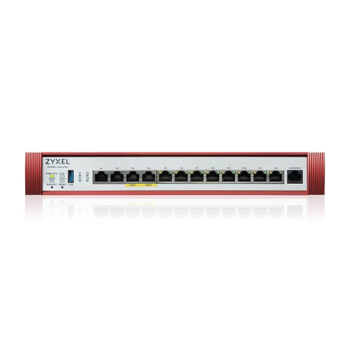 Firewall Zxyel Usgflex Security Gateway 500H VPN:300 IPSec/L2TP, 150 Ssl Wan, 8xLAN + 2x2.5 + 2x2.5 Poe 30W, Fino a 300 Utenti - Immagine 1