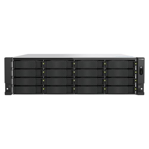 Nas Qnap Rack TS-h1677AXU-RP-R7-32G 16HD 3,5"/2,5" 3U 2x10GB Baset 2x2.5GB 4P USB3.2 32GB DDR4 AMD Ryzen 7000 8C 2x550W - Immagine 1