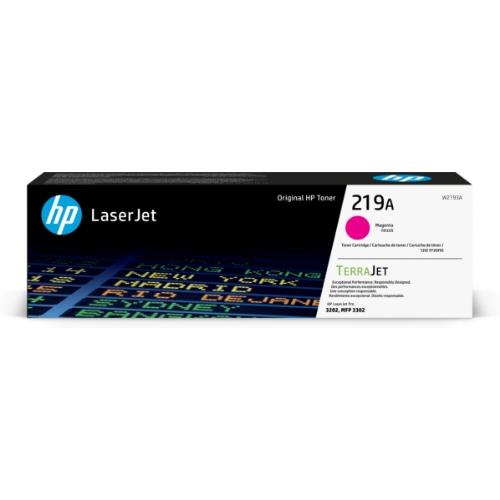 Toner hp W2193A N.219a Magenta 1.200PP x 3202dw 3302sdw 3302fdn 3302fdw - Immagine 1