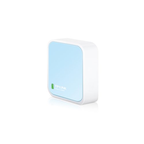 Tp-link TL-WR802N Fast Ethernet Blu, Bianco Router Wireless - Immagine 1