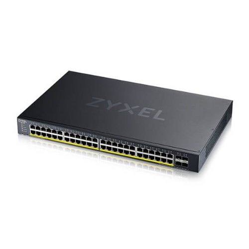Switch Zyxel XGS1935-52HP-EU0101F 48P Gigabit (erog.poe 375W)+ 4P 10GBE Sfp+ ,IPV6, Vlan, Nebulaflex - Immagine 1