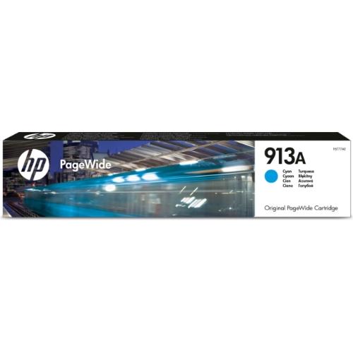 Ink hp Pagewide F6T77AE N.913A Ciano x hp 477DW 452DW 377DW