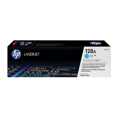 Toner hp CE321A 128A Ciano 1300PP x CM1415 CM1415FN CM1415FW CP1525N CP1525NW - Immagine 1