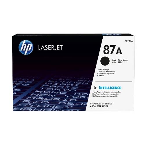 Toner hp CF287A n. 87A Nero 9.000PP x Laserjet M506 M501 - Immagine 1