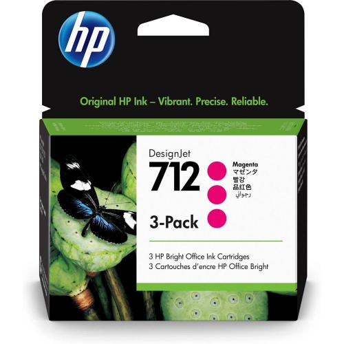 Ink hp 3ED78A N.712 Magenta Tripack - Immagine 1
