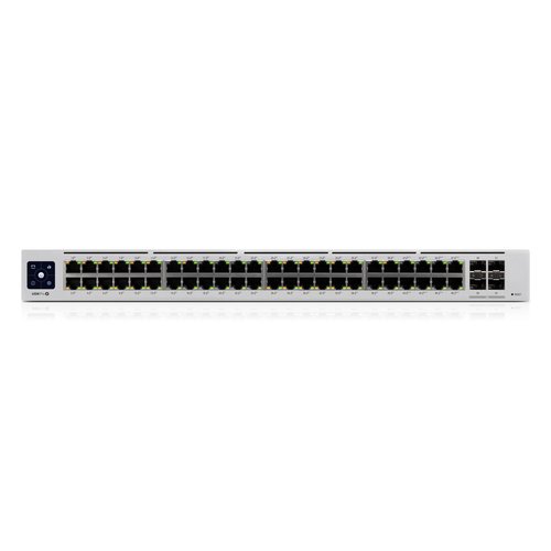 Ubiquiti Networks Unifi Pro 48-Port POE Gestito L2/L3 Gigabit Ethernet (10/100/1000) Supporto Power Over Ethernet (poe) 1U Argento - Immagine 1