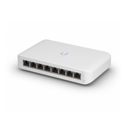 UBIQUITI Unifi Switch Desktop USW-Lite-8-POE-EU 8 Porte LAN Gigabit di Cui 4 Porte LAN Poe+ Budget 52W L2 - Immagine 1
