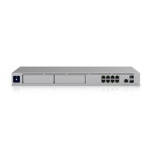 Ubiquiti Udm-pro-max-eu Unifi Dream Machine, 8x RJ45 1G, 2x Sfp+, 1x RJ45 2.5GB Wan, 128GB Ssd, 2*HDD Slot - Immagine 1