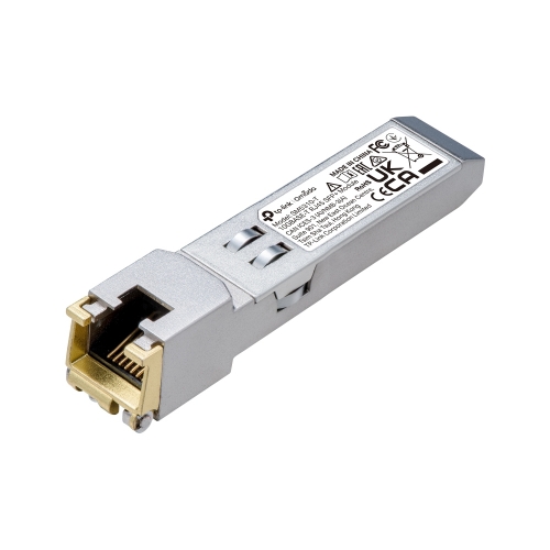 Fiber Converter Tp-link SM5310-T 10Gbase-T Sfp+ 10Gbps RJ45 Copper Transceiver, Support Ddm up to 30 m Distance (Cat6a or Above) - Immagine 1