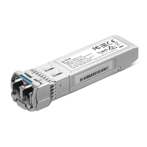 Fiber Converter Tp-link TL-SM5110-LR 10Gbase-LR Sfp+ lc Transceiver, 1310nm Single-mode, lc Duplex Connector,up to 10Km Distance - Immagine 1