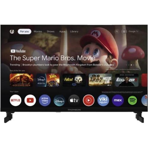 Thomson LED 24" 24HG2S15C Smart Google tv DVB-T2/S2 hd Ci+ 3XHDMI 2XUSB (anche 12V) - Telecomando Retro Illuminato Vesa