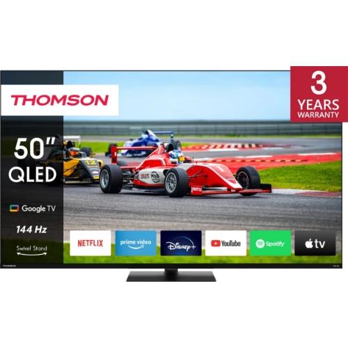 tv Thomson LED 50" 50QG7C14 Smart Google tv Hotel Mode 4KQLED 144HZ Ci+ 4XHDMI 3XUSB DVB-T/T2/C/S/S2 - Telec. Retro Illum. Vesa - Immagine 1