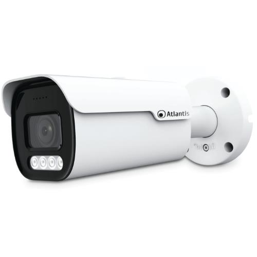 Videocamera Atlantis Ultraplex A11-U827S-BPVM IP POE Bullet Motorizz 8Mpx 3840x2160 25fpsH.264/265 1/2.8"CMOS 4xIR Array LED 30m
