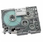 Nastro Brother TZ111 6mm Nero/trasparente x PT900 PT-H75 PT-1080BTS - Immagine 1