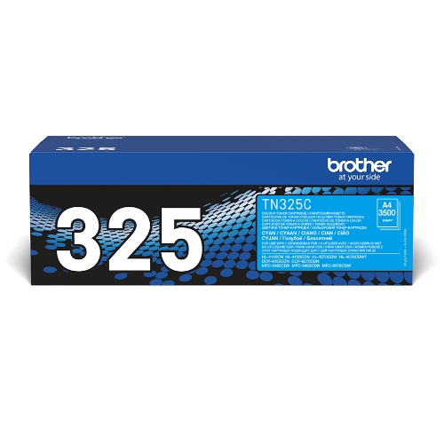 Toner Brother TN325C Ciano 3500 Pag x MFC-9440CN MFC-9840CDW DCP-9040CN HL-4140CN DCP-9055CDN - Immagine 1