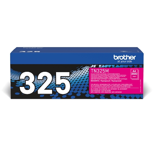 Toner Brother TN325M Magenta 3500 Pag x MFC-9440CN MFC-9840CDW DCP-9040CN HL-4140CN DCP-9055CDN - Immagine 1