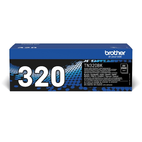 Toner Brother TN-320BK Nero 2500PP x DCP-9055CDN DCP-9270CDN MFC-9460CDN MFC-9465CDN MFC-9970CDW HL-4140CN HL-4150CDN HL-4570CDW - Immagine 1