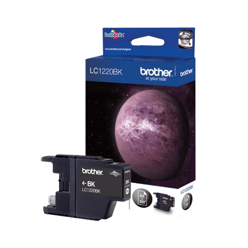 Ink Brother LC-1220BK Nero 300PP x MFC-J430W MFC-J825DW MFC-J625DW DCP-J525W DCP-J925DW - Immagine 1