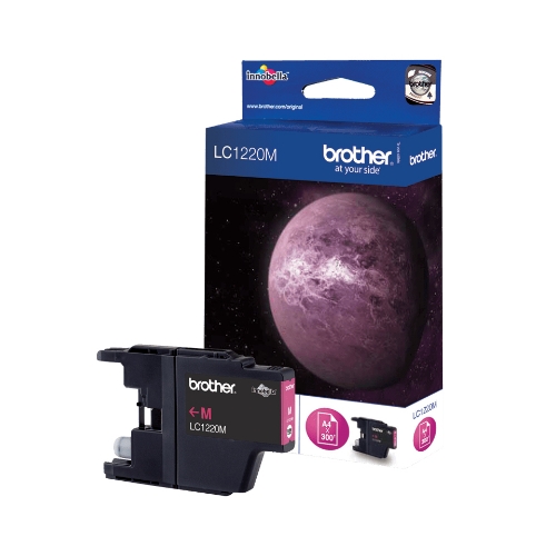 Ink Brother LC-1220M Magenta 300PP x MFC-J430W MFC-J825DW MFC-J625DW DCP-J525W DCP-J925DW - Immagine 1