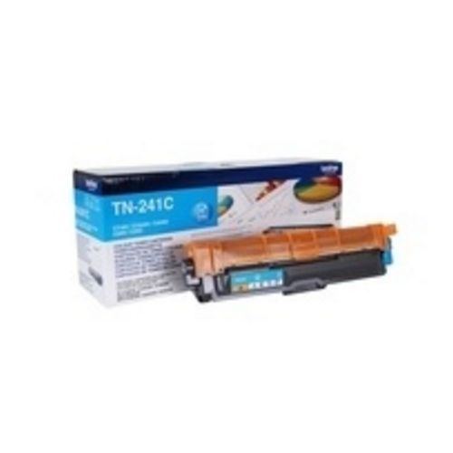 BROTHER Toner Brother TN-241C Ciano 1400PP x MFC-9330CDW HL-3150CDW HL-3140CW HL-3170CDW MFC-9340CDW DCP-9020CDW MFC-9140CDN - Immagine 1