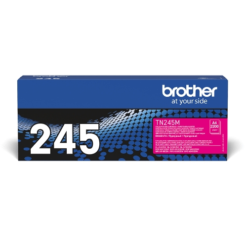 Toner Brother TN-245M Magenta 2200PP x MFC-9330CDW HL-3150CDW HL-3140CW HL-3170CDW MFC-9340CDW DCP-9020CDW MFC-9140CDN - Immagine 1