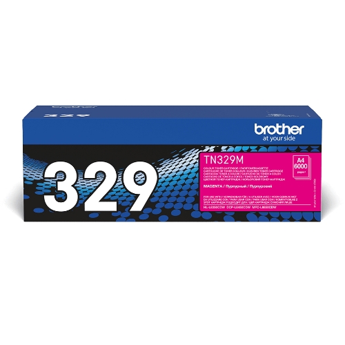 Toner Brother TN329M Magenta 6000PP x DCP-L8450 HL-L8350 MFC-8850 - Immagine 1