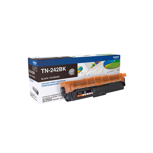Brother TN-243BK Cartuccia Laser 2500pagine Nero Cartuccia Toner - Immagine 1