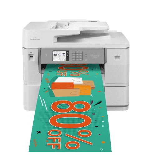 Multifunzione Brother MFC-J6959DW Ink A3 Duplex Dadf Fax WIFI LAN NFC Stampa Banner Con Lunghezza Fino a 2.7m - Immagine 1