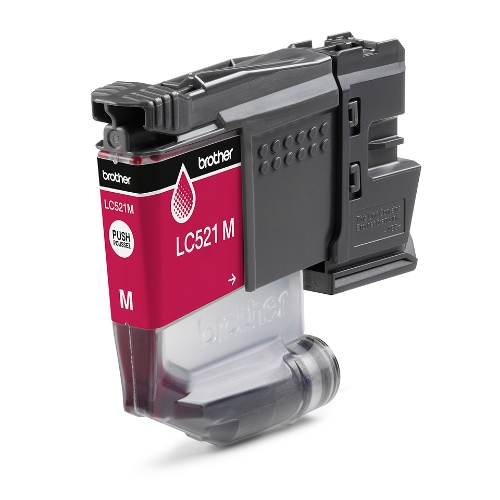 Ink Brother LC-521M Magenta 500PP x DCPJ1260W DCPJ1310DW DCPJ1360DW DCPJ1460DW - Immagine 1