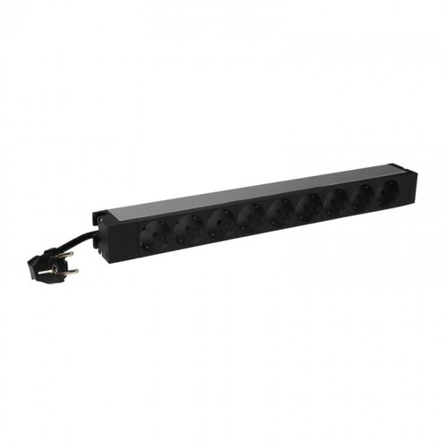 Legrand 646812 Unità di Distribuzione Dell'energia (pdu) 9 Presa(e) ac 1U Nero - Immagine 1