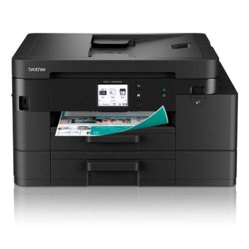 Multifunzione Brother Ink MFC-J4550DW A4 20ipm 1x150 Adf F/r Fax USB WIFI Fast Ethernet (inbox 350 pg B/n e Colore) - Immagine 1