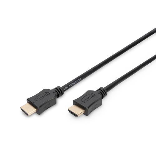 Cavo HDMI 3D M-m Digitus Con Ethernet 5 mt Connettori Placcati Oro AK330107050S_ - Immagine 1