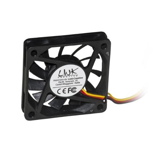 Ventola Link 60X60X10 12 Volt Connettore 3 Fili Con Viti Incluse - LKV6010 - Immagine 1
