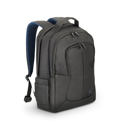 Zaino Rivacase Tegel-eco 17"- Nero - Water Resistant - Tasche Laterali Porta Bottiglie - R8460B - Immagine 1