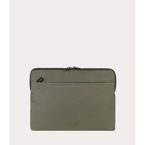 Custodia Tucano Gommo Sleeve 13"/14", Verde Militare, Per Laptop Fino a 14" e Macbook Air 15" - BFGOM1314-VM - Immagine 1