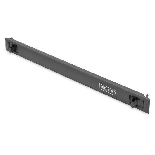 Pannello Cieco 1 Unita' Per Chiusura Spazi Vuoti in Armadi Rack 19" Con Clip - Nero - DN97651 - Immagine 1