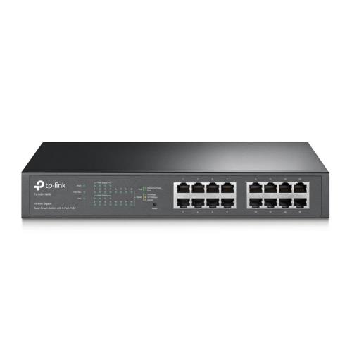 Switch Tp-link TL-SG1016PE 16P LAN Gigabit Desktop/rackmount 8P Poe+ Incluse, 110W POE Power Supply - Immagine 1