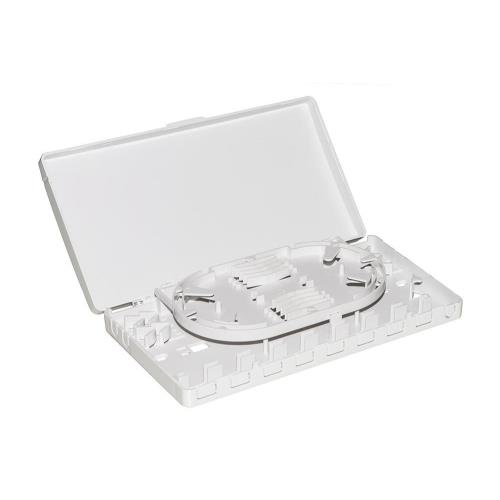 Cassetto 8 Porte Per Connettori Fibra Ottica sc Simplex o lc Duplex Per Applicazioni Ftth - LKBOXFT8 - Immagine 1