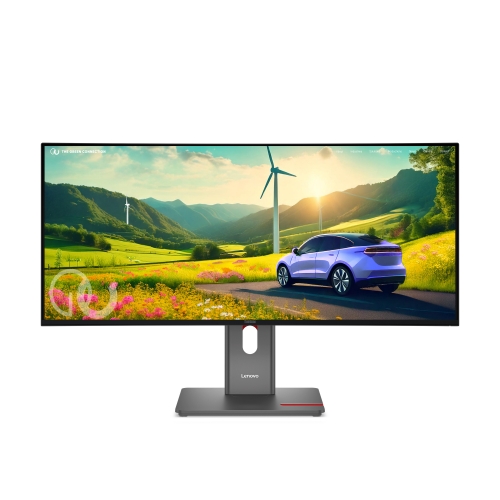 Monitor Lenovo P34WD-40 64ADGAT1EU 27" Pivot Eco Ips/uwqhd/hdmi,dp,usb-c - Immagine 1