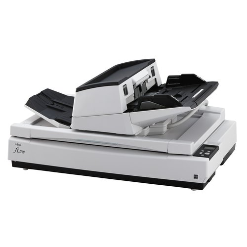 Fujitsu fi-7700 Flatbed & Adf Scanner 600 x 600DPI A3 Nero, Bianco - Immagine 1