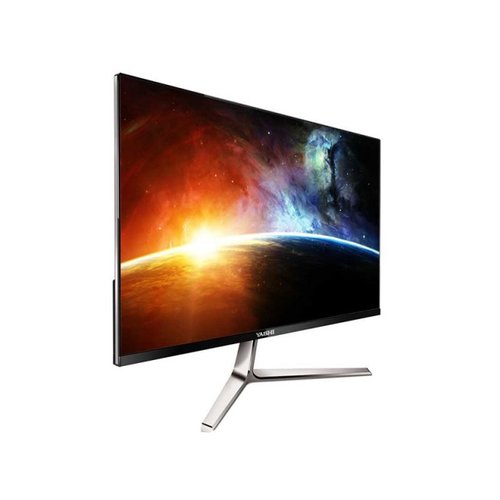 Yashi Pioneer Monitor Piatto Per pc 61 cm (24") Full hd LED Nero, Argento