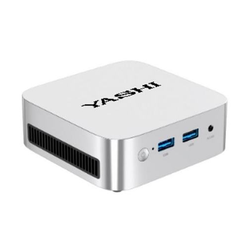 pc Yashi Nucky NY336 AMD Ryzen 3 3300U 8GB 256GB SSD HDMI Fanless Silver W11P - Immagine 1
